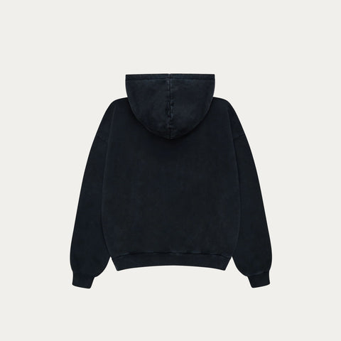 Tonal Hoodie - Washed Black