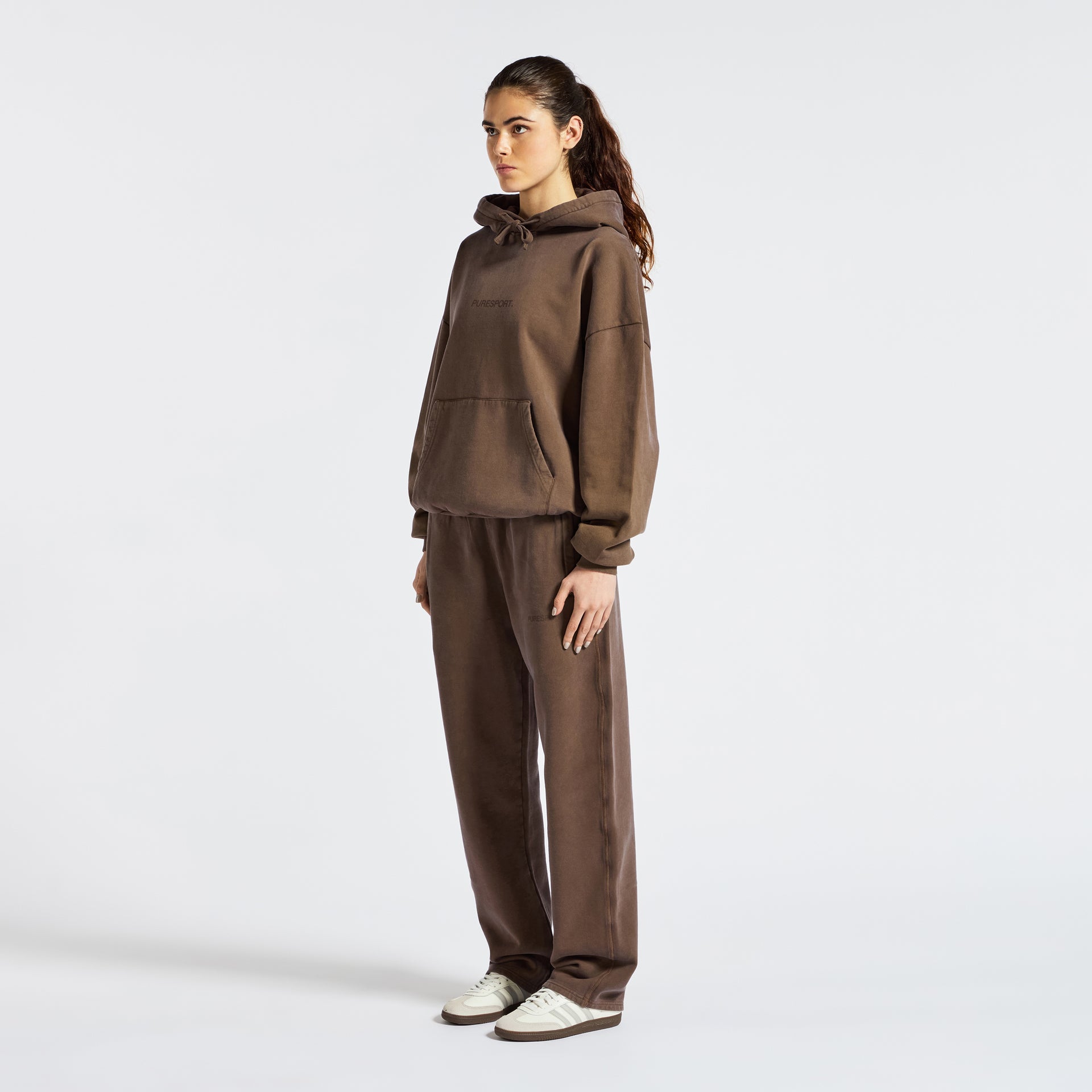 Tonal Sweatpants - Washed Brown