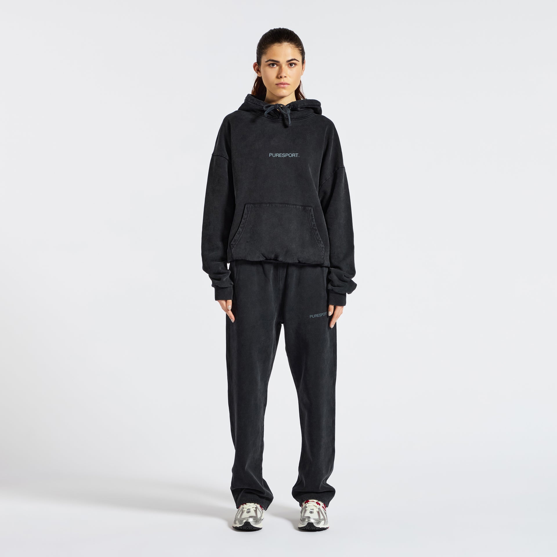 Tonal Sweatpants - Washed Black