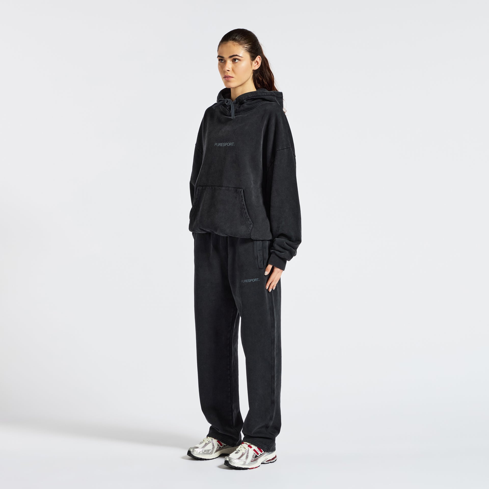 Tonal Sweatpants - Washed Black