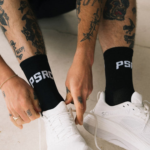 Performance Running Socks - Black - PSRC