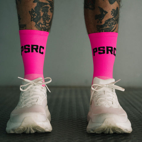 Performance Running Socks - Neon Pink - PSRC