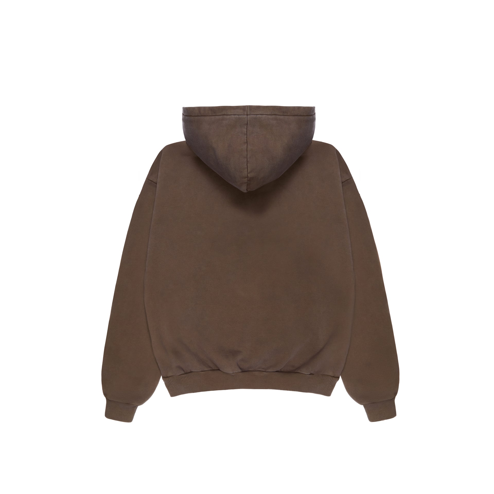 Tonal Hoodie - Washed Brown