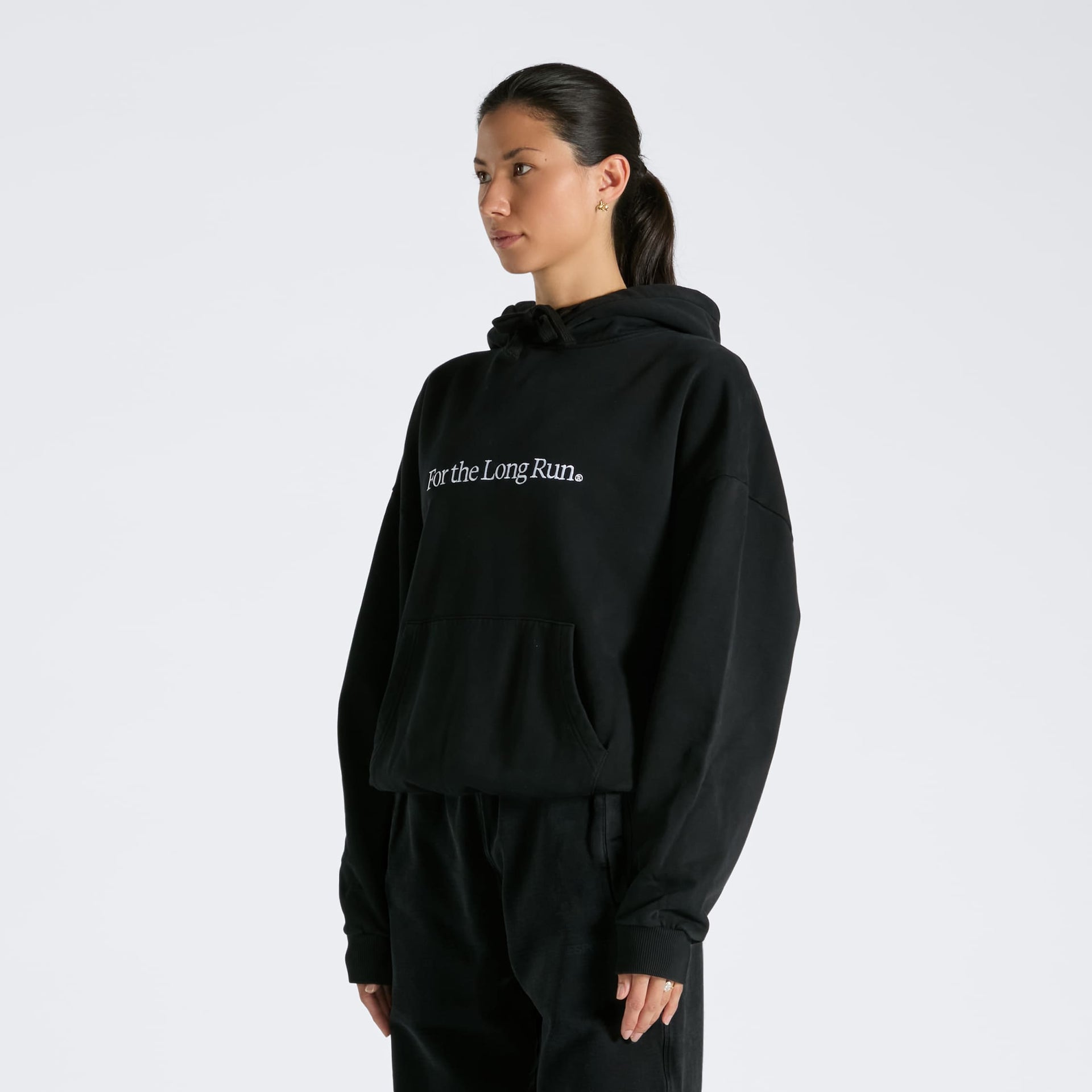 For the Long Run® Embroidered Hoodie
