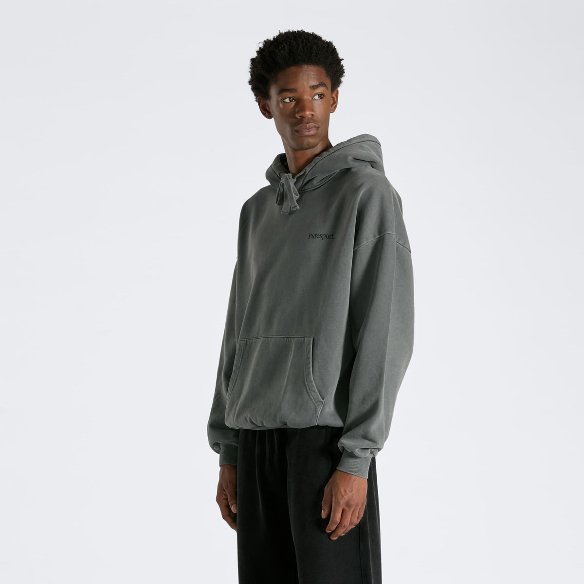 For the Long Run® Hoodie - Washed Grey