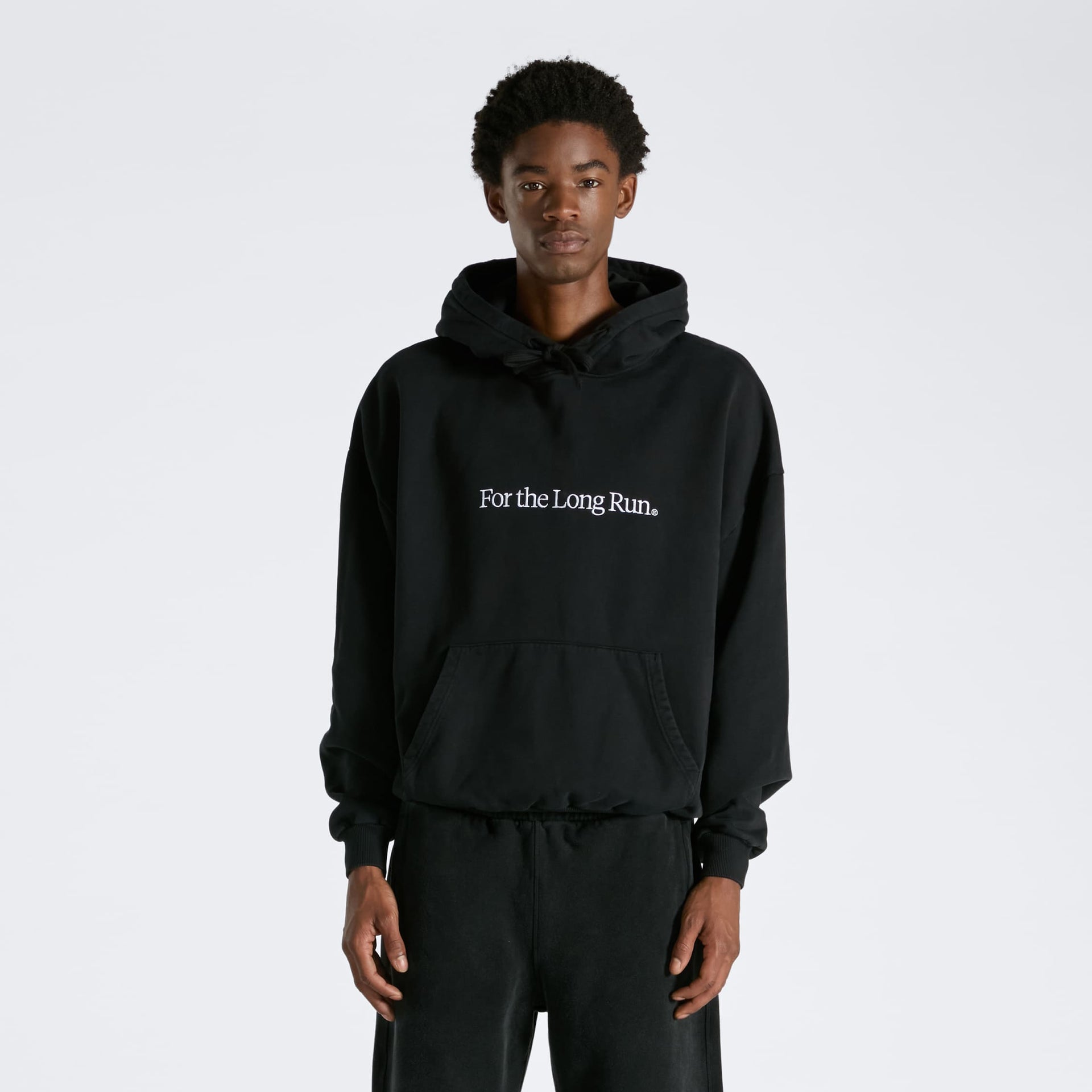 For the Long Run® Embroidered Hoodie