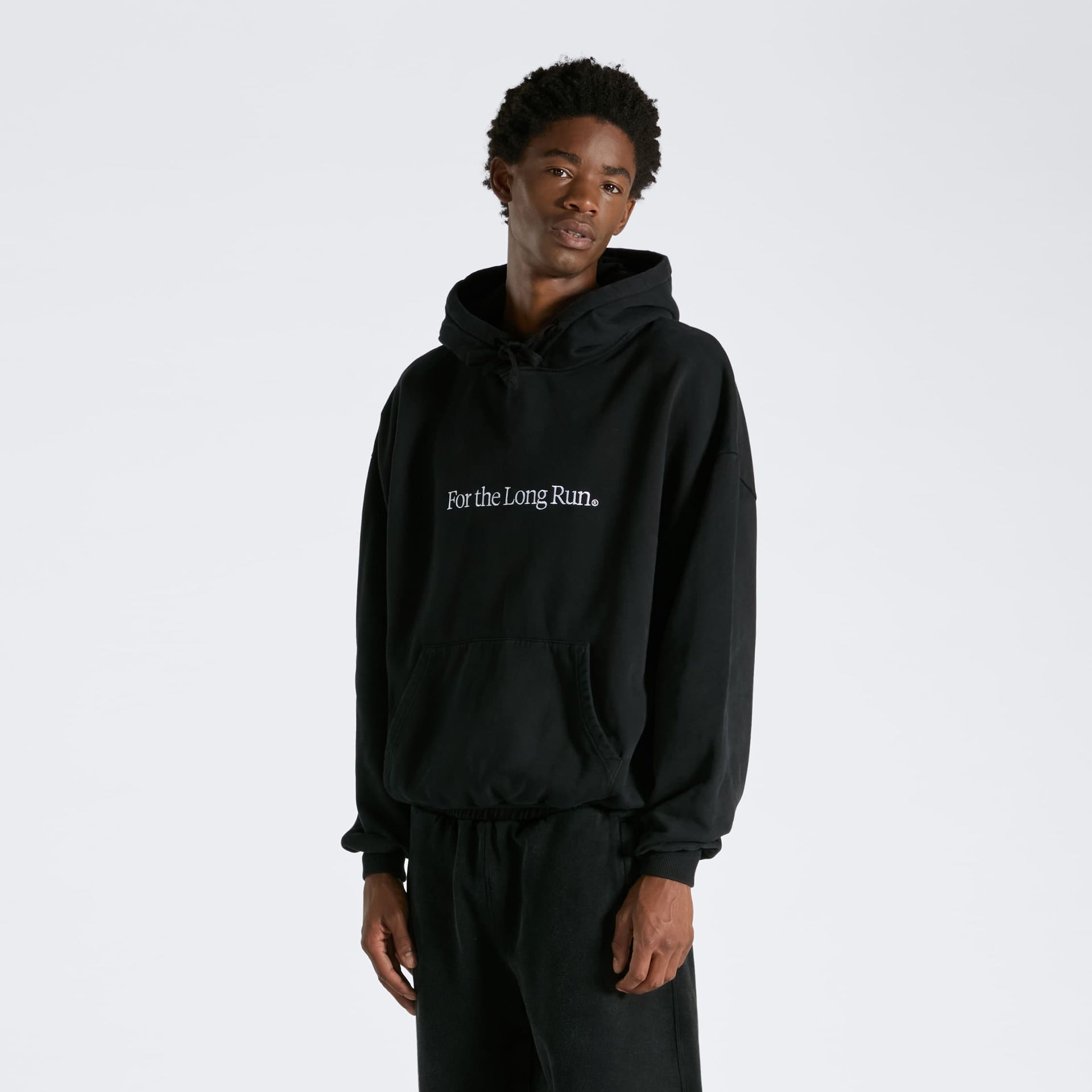 For the Long Run® Embroidered Hoodie