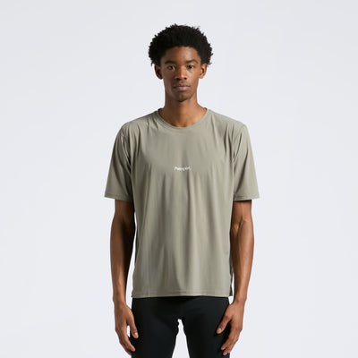 Perforated Performance Short Sleeve - Olive