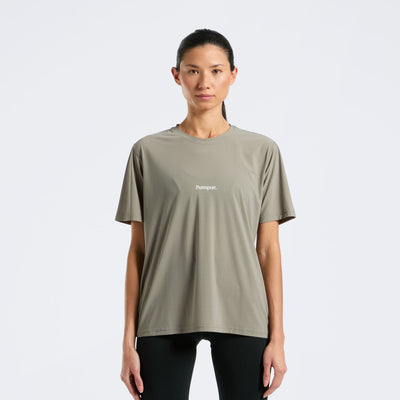Perforated Performance Short Sleeve - Olive