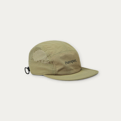 Perforated Running Cap - Olive