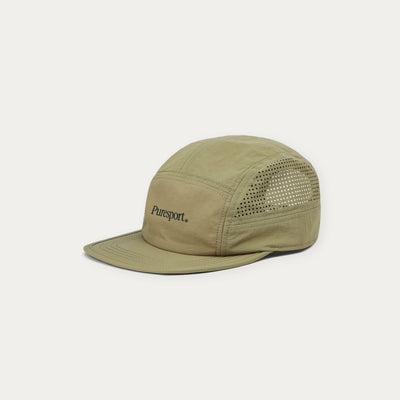 Perforated Running Cap - Olive