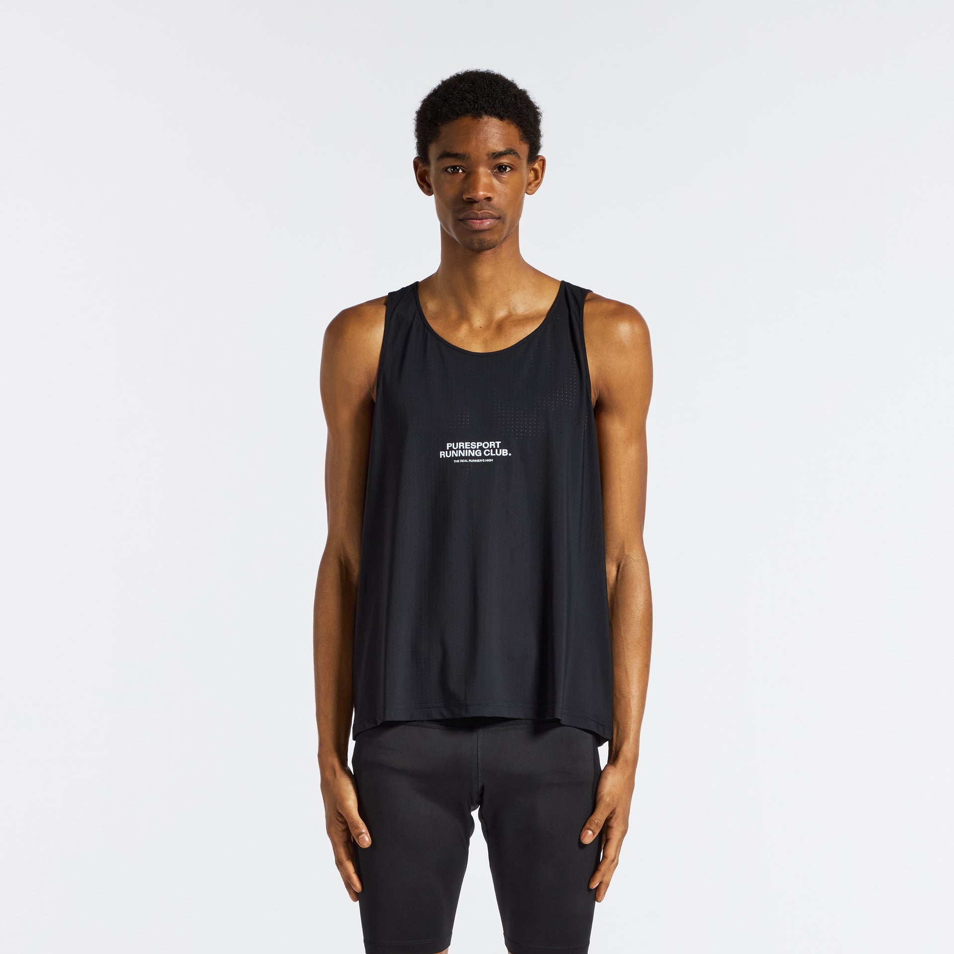 Puresport Performance Singlet - Black