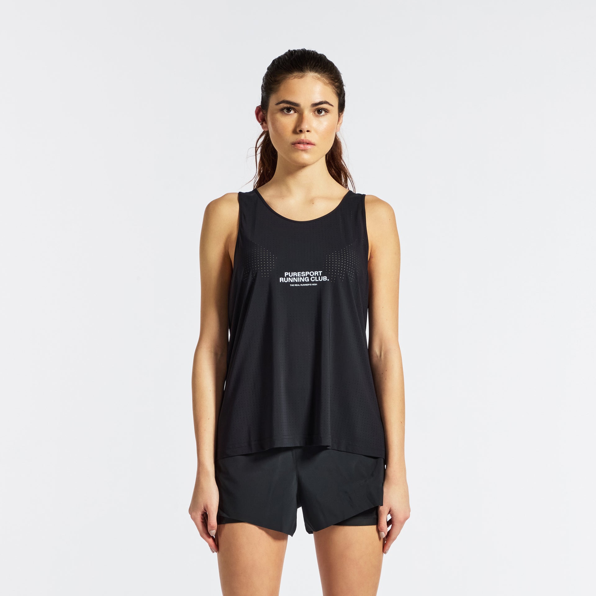 Puresport Performance Singlet - Black