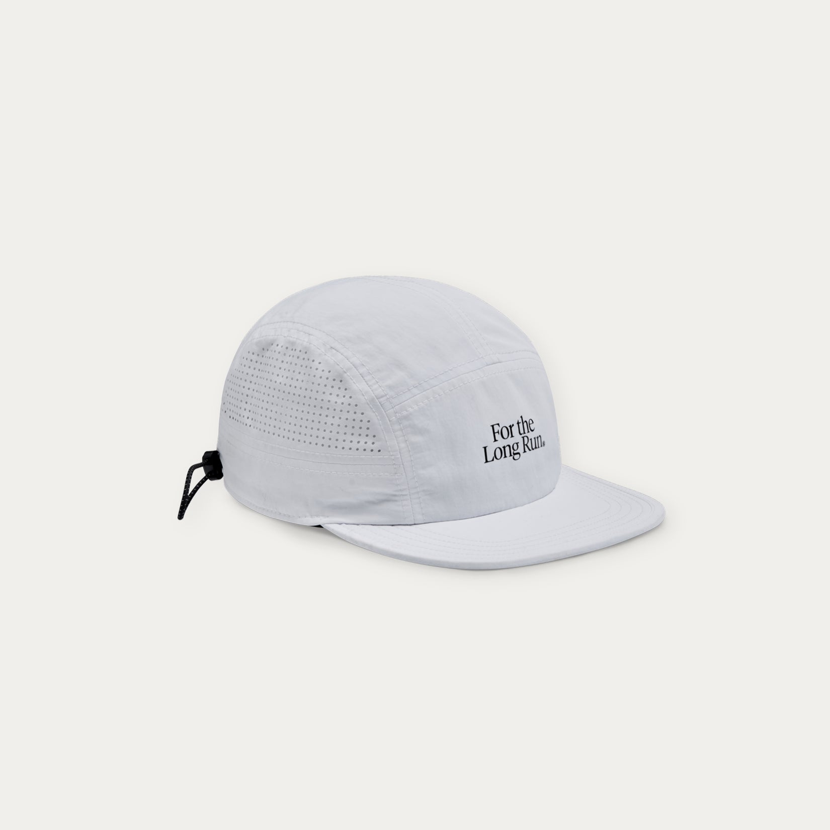 Perforated Running Cap - For the Long Run® - White