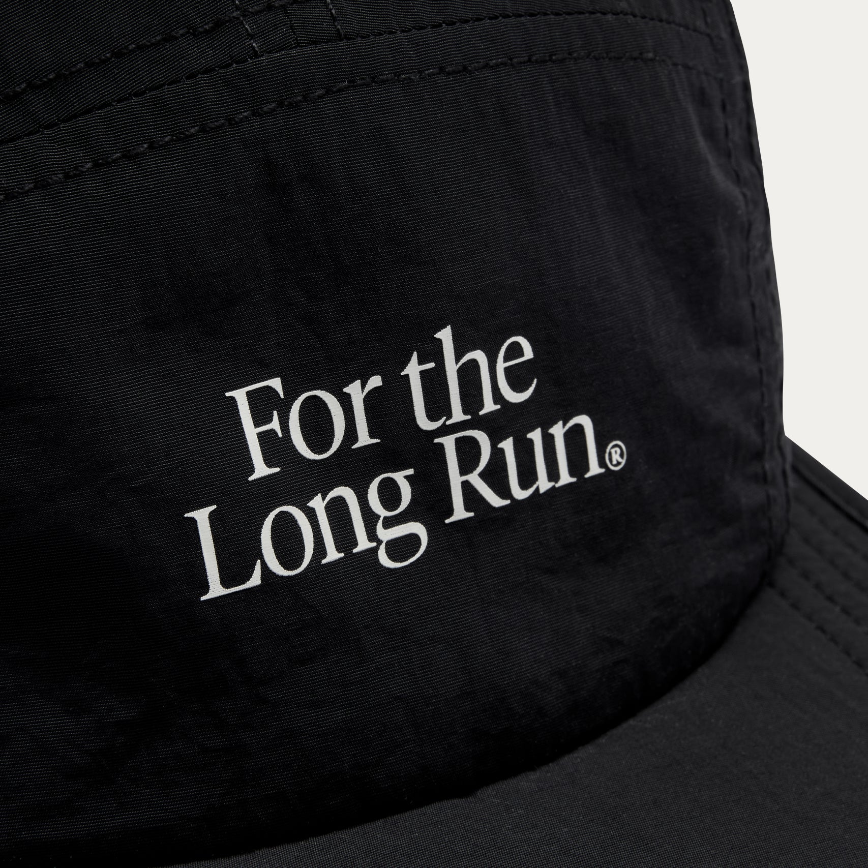 Perforated Running Cap - For the Long Run® - Black