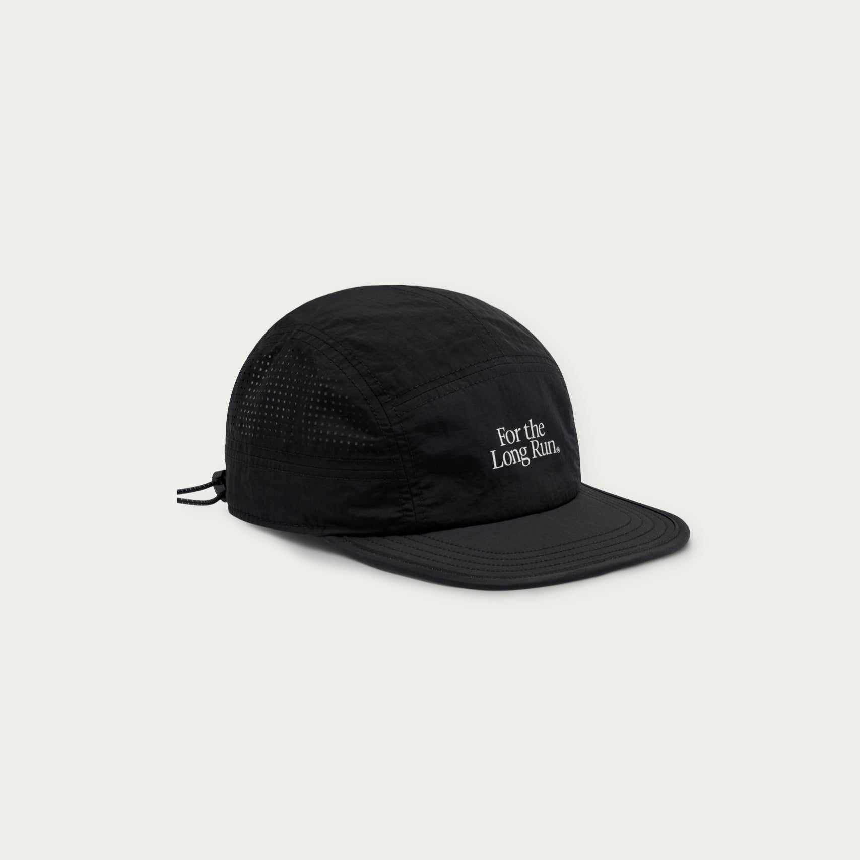 Perforated Running Cap - For the Long Run® - Black