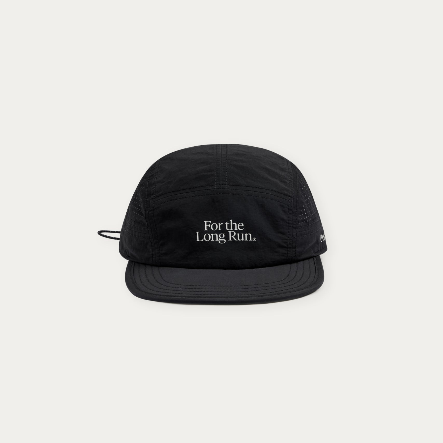 Perforated Running Cap - For the Long Run® - Black