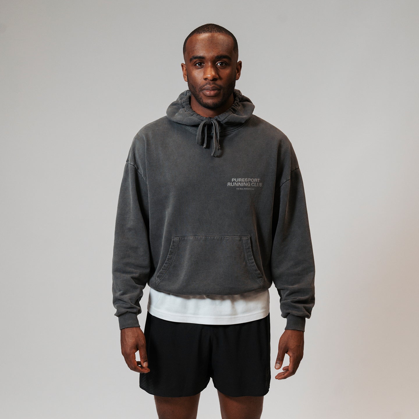 Running Club Hoodie - Charcoal