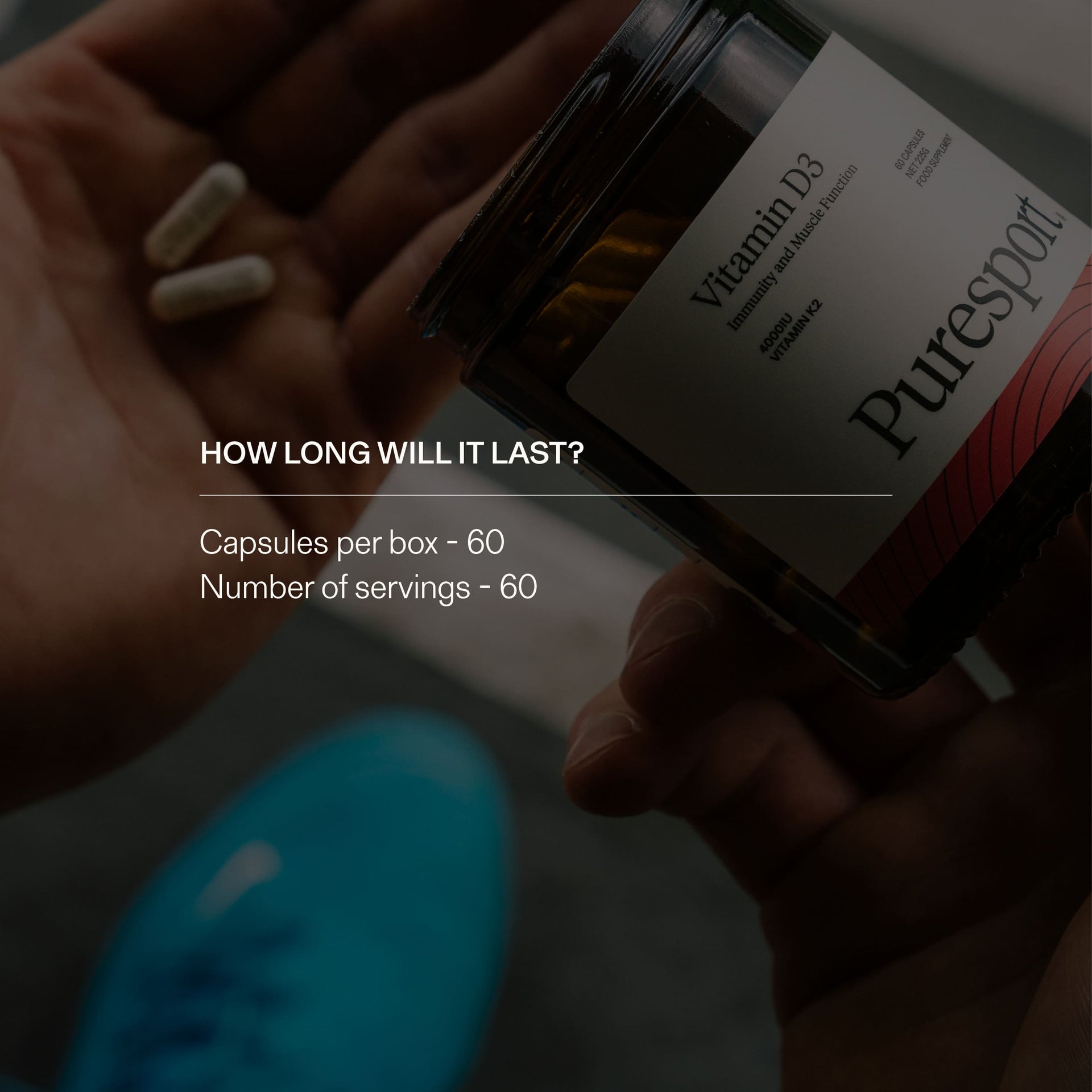 4000IU Vitamin D3 + K2