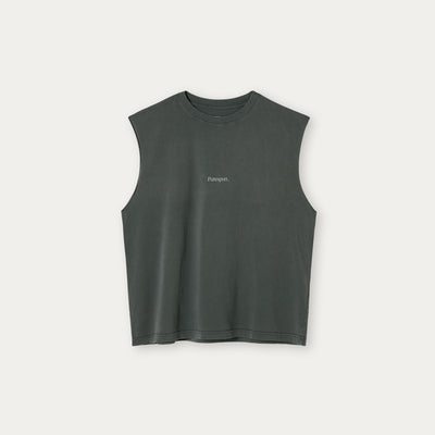 For the Long Run® Cut-Off - Washed Black