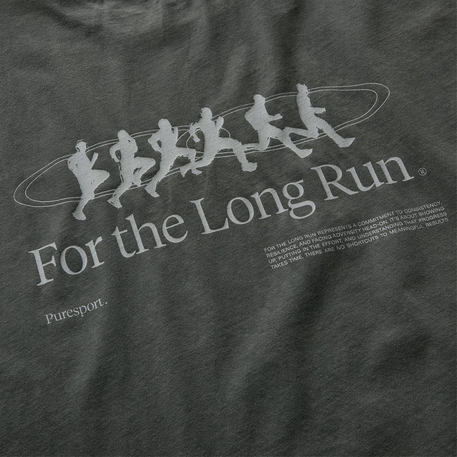 For the Long Run® Cut-Off - Washed Black
