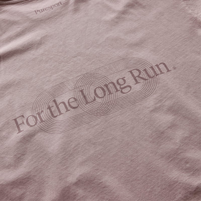 For the Long Run® T-Shirt - Washed Purple