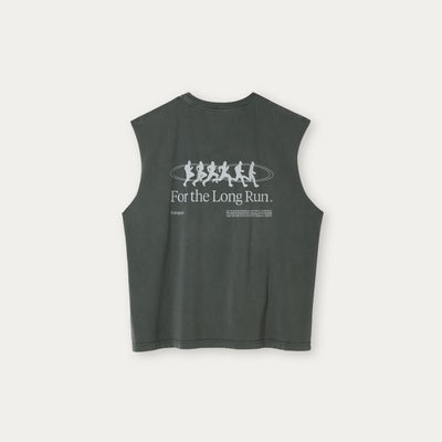 For the Long Run® Cut-Off - Washed Black