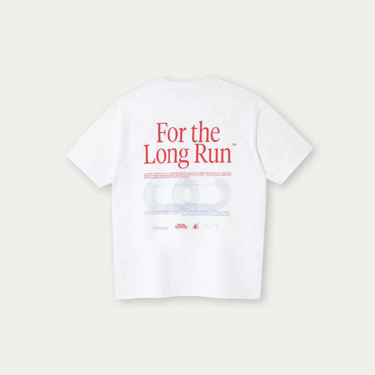 For the Long Run® T-Shirt - White