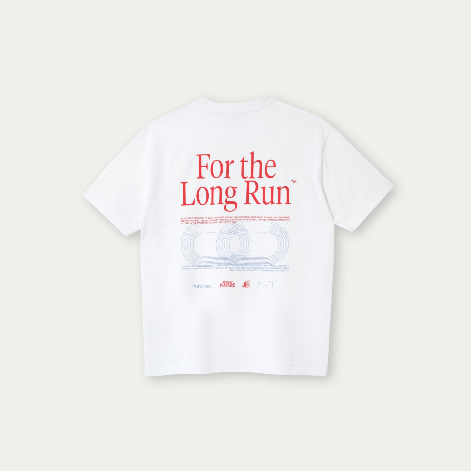 For the Long Run® T-Shirt - White