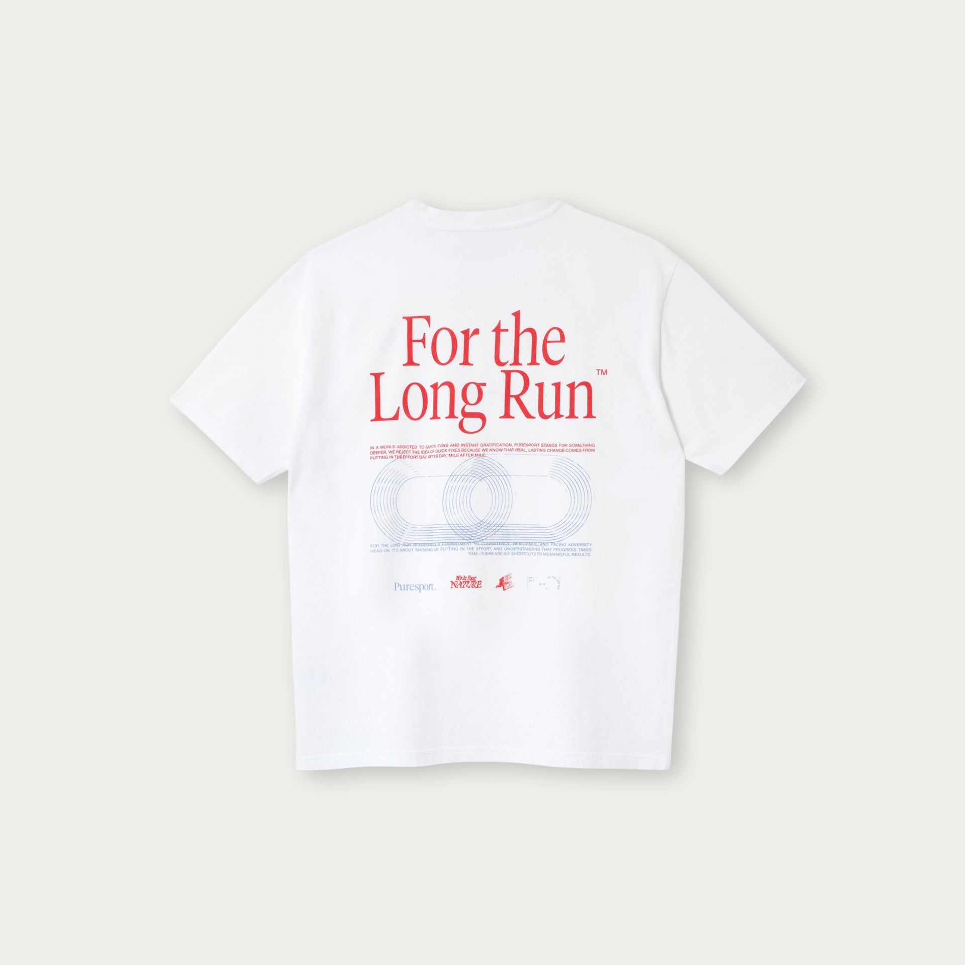 For the Long Run® T-Shirt - White