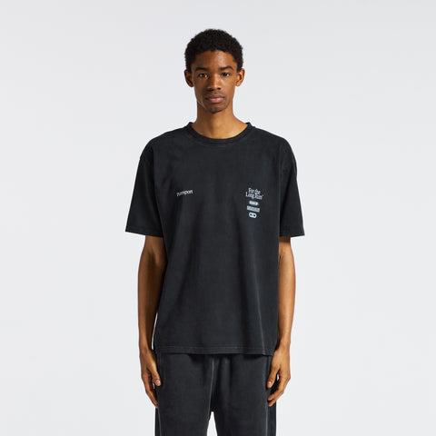 For the Long Run® T-Shirt - Washed Black