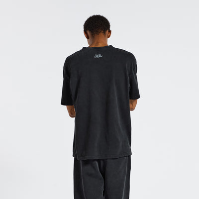 For the Long Run T-Shirt - Washed Black