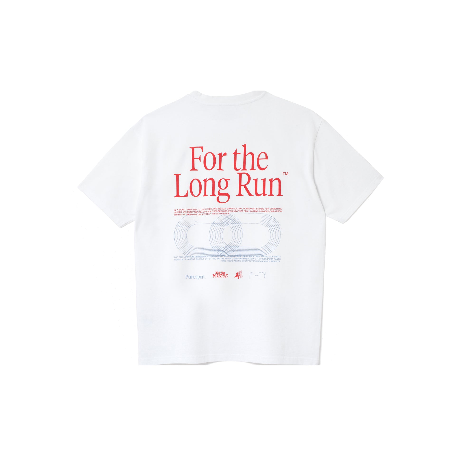 For the Long Run T-Shirt - White