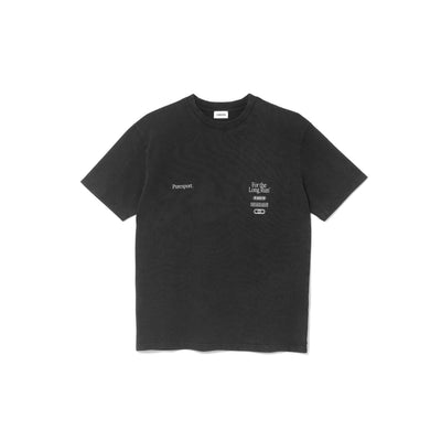 For the Long Run T-Shirt - Washed Black