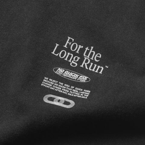 For the Long Run® T-Shirt - Washed Black