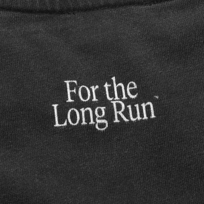 For the Long Run T-Shirt - Washed Black
