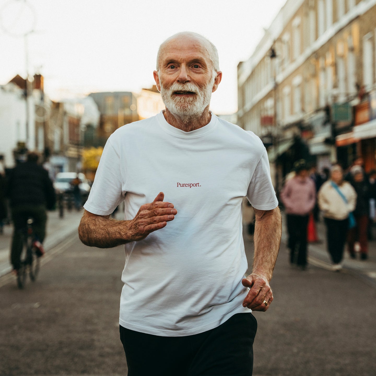 For the Long Run T-Shirt - White