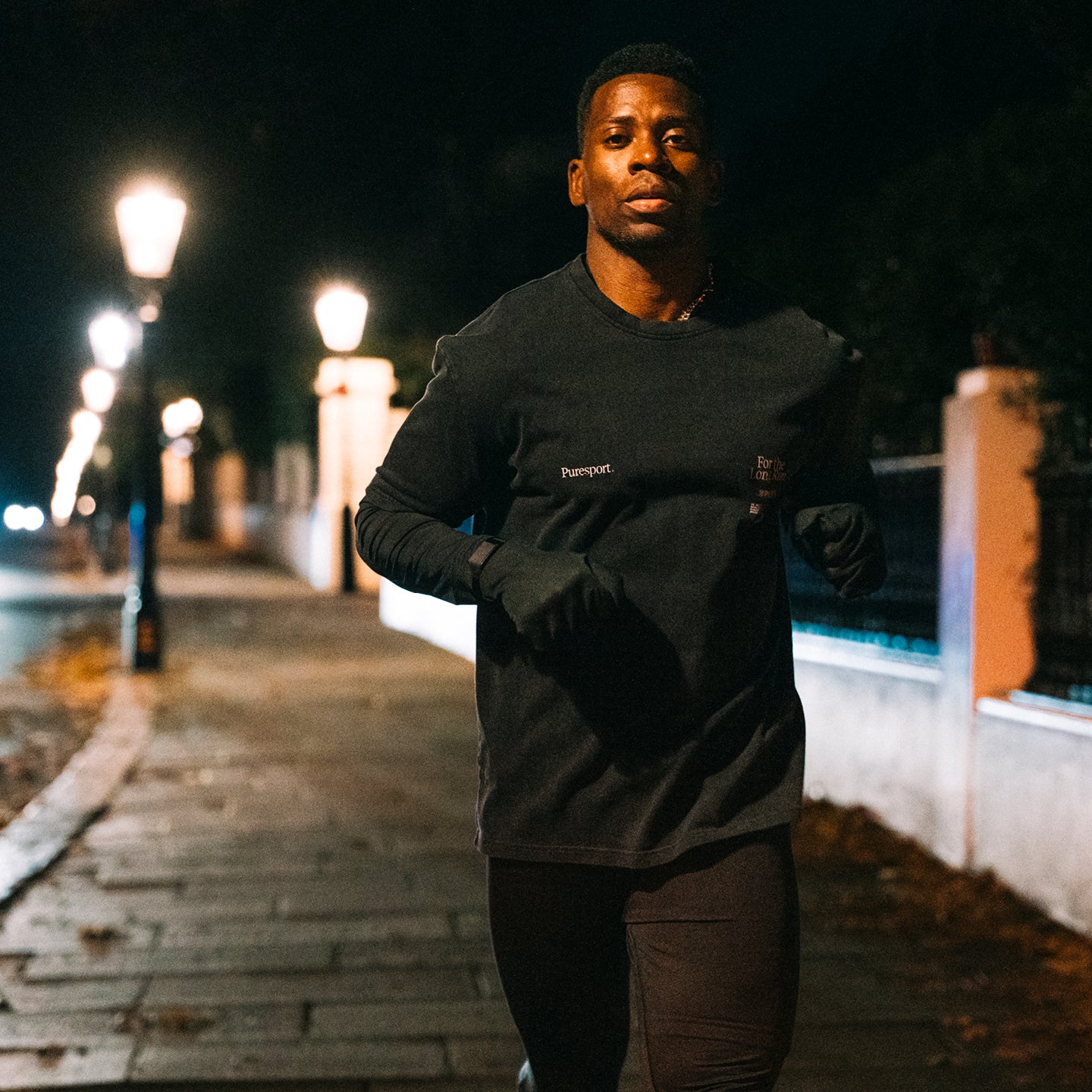For the Long Run T-Shirt - Washed Black