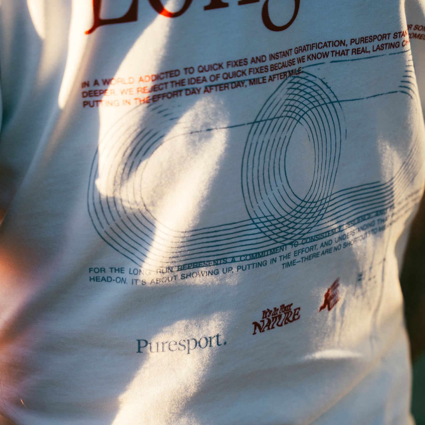 For the Long Run T-Shirt - White
