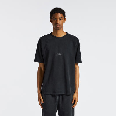 For the Long Run Lightweight T-Shirt - Washed Black