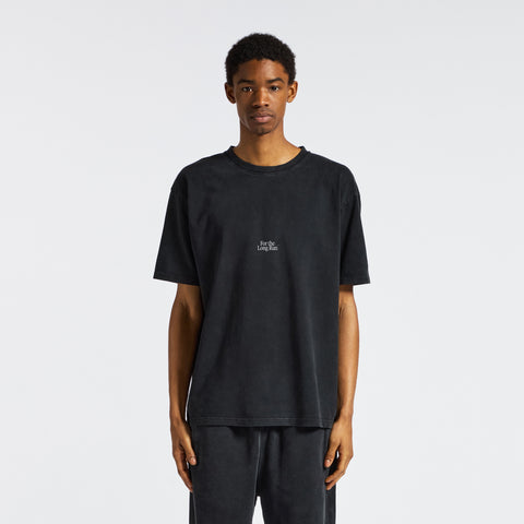 For the Long Run® Lightweight T-Shirt - Washed Black