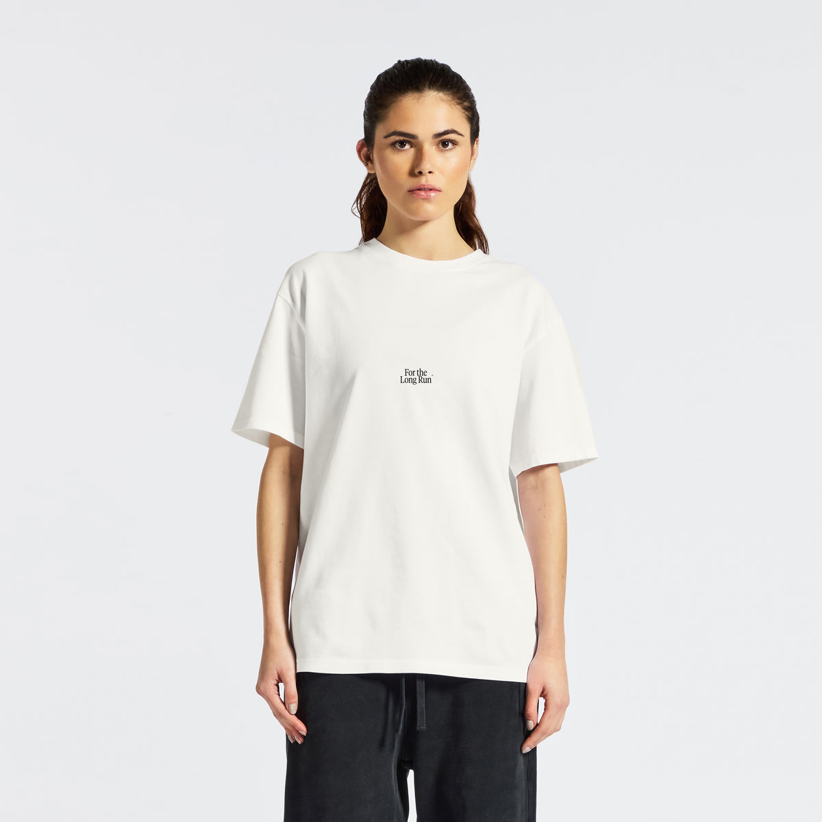 For the Long Run Lightweight T-Shirt - Star White