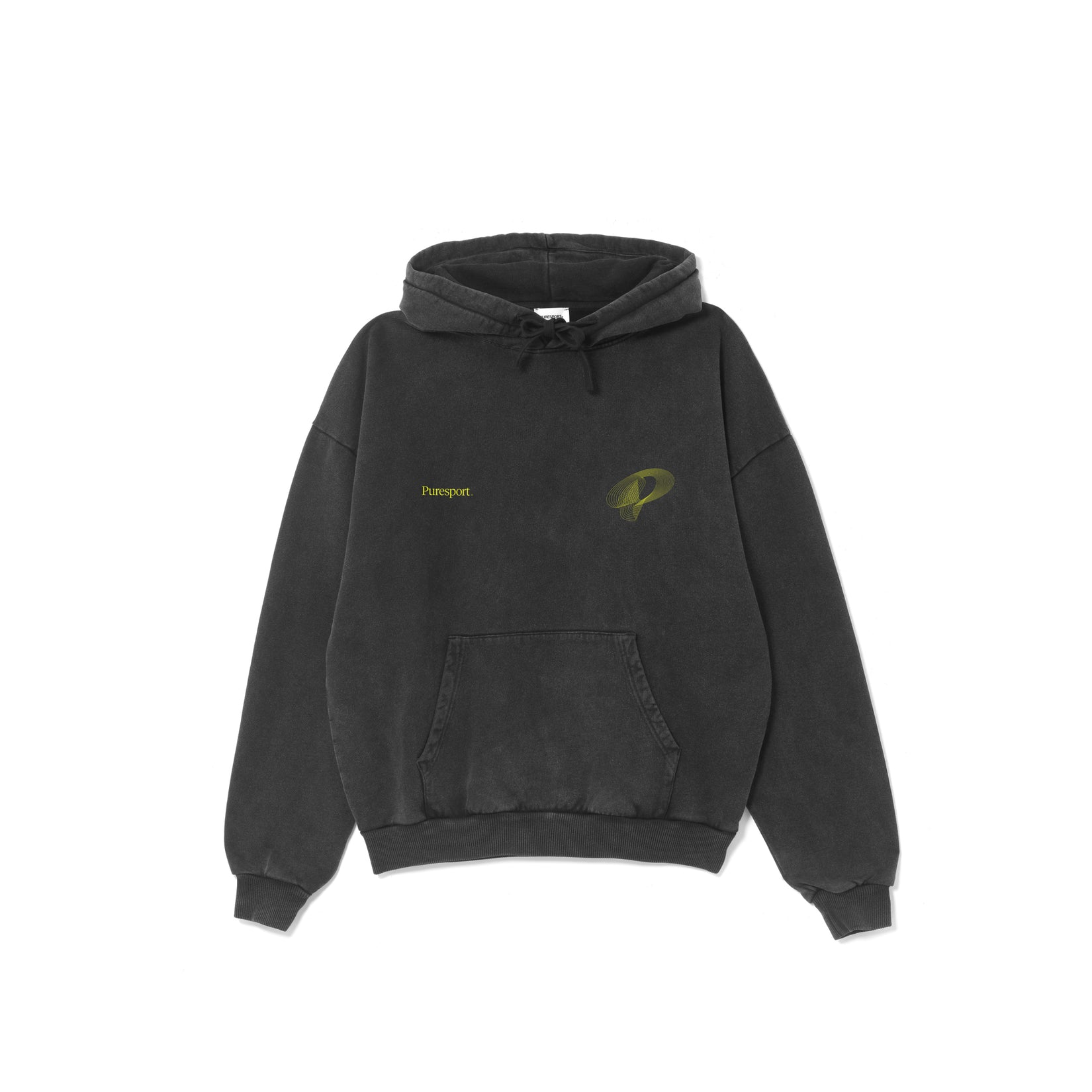 Marathon Hoodie - Washed Black