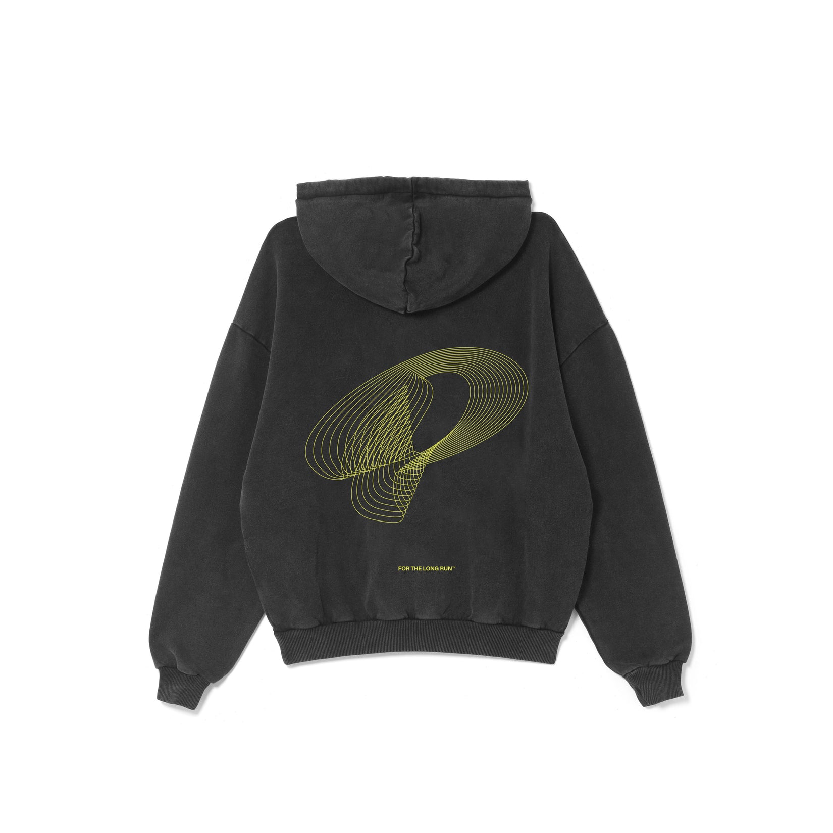 Marathon Hoodie - Washed Black