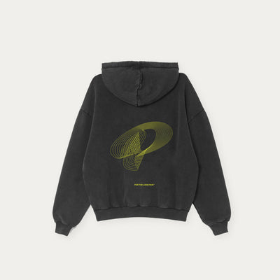 Marathon Hoodie - Washed Black