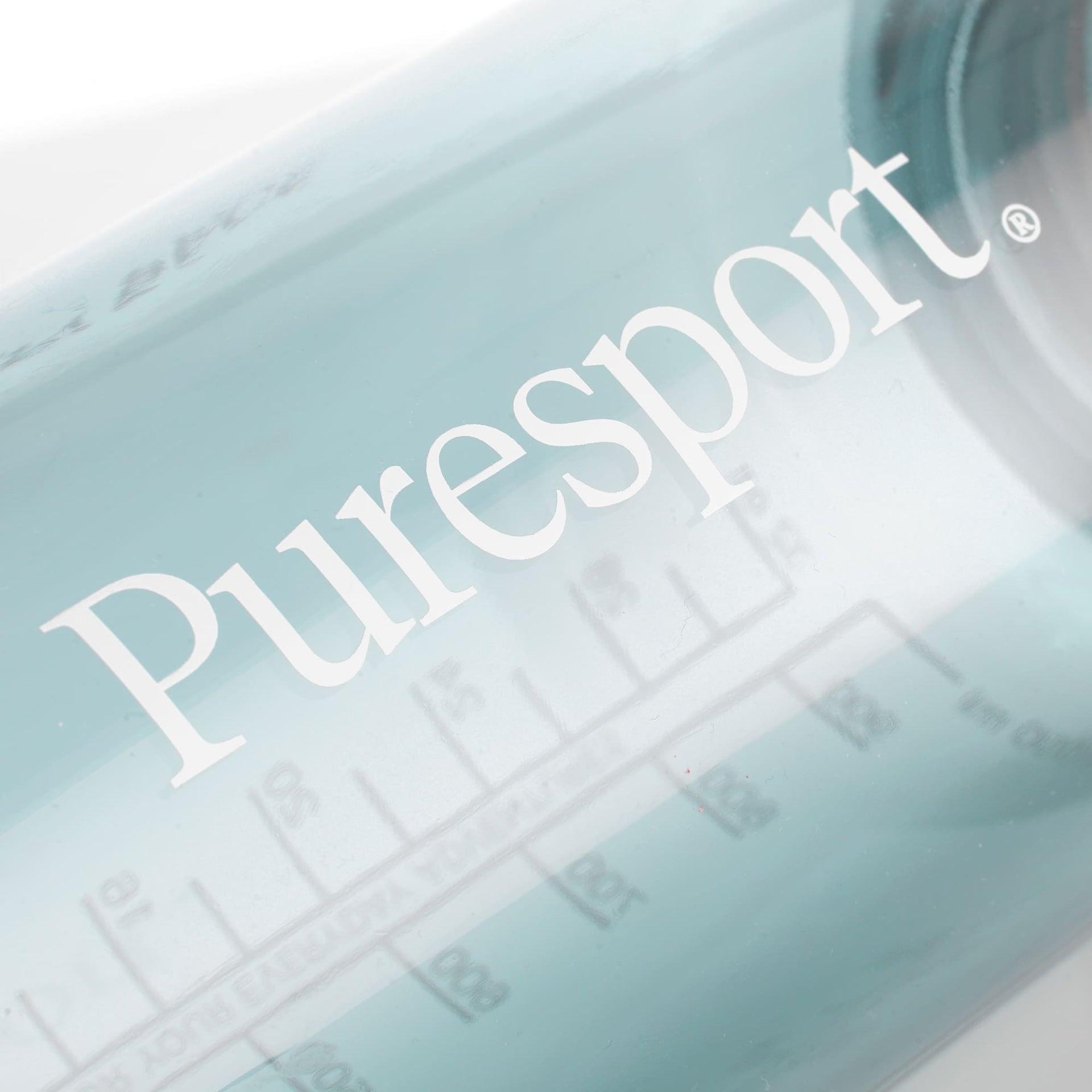 Close-up of a Puresport product with a blurred background