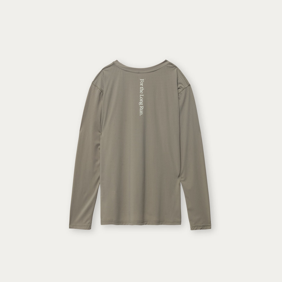 Perforated Performance Long Sleeve - Olive