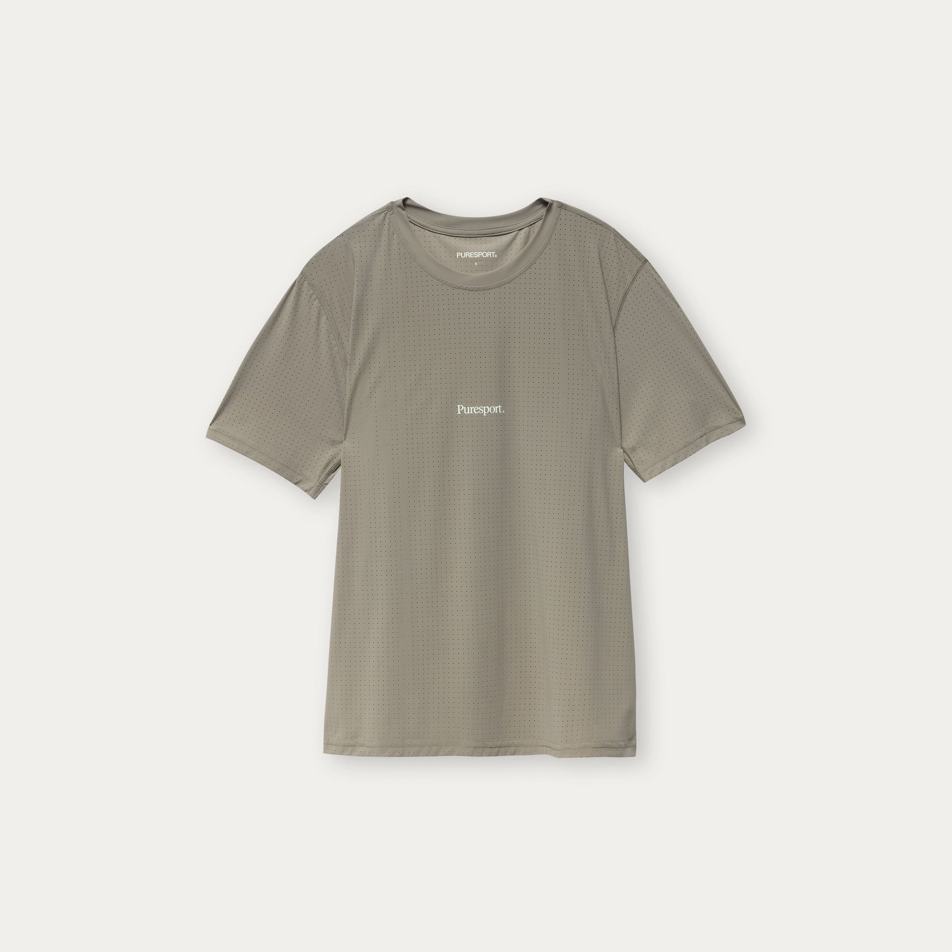 Perforated Performance Short Sleeve - Olive