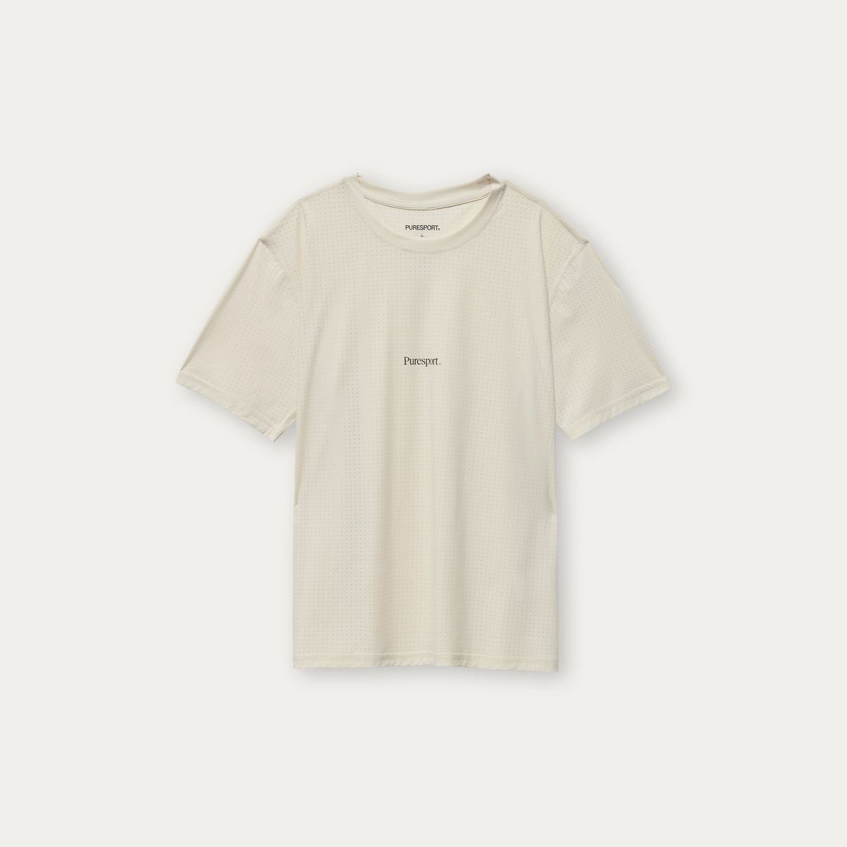 Perforated Performance Short Sleeve - Sand