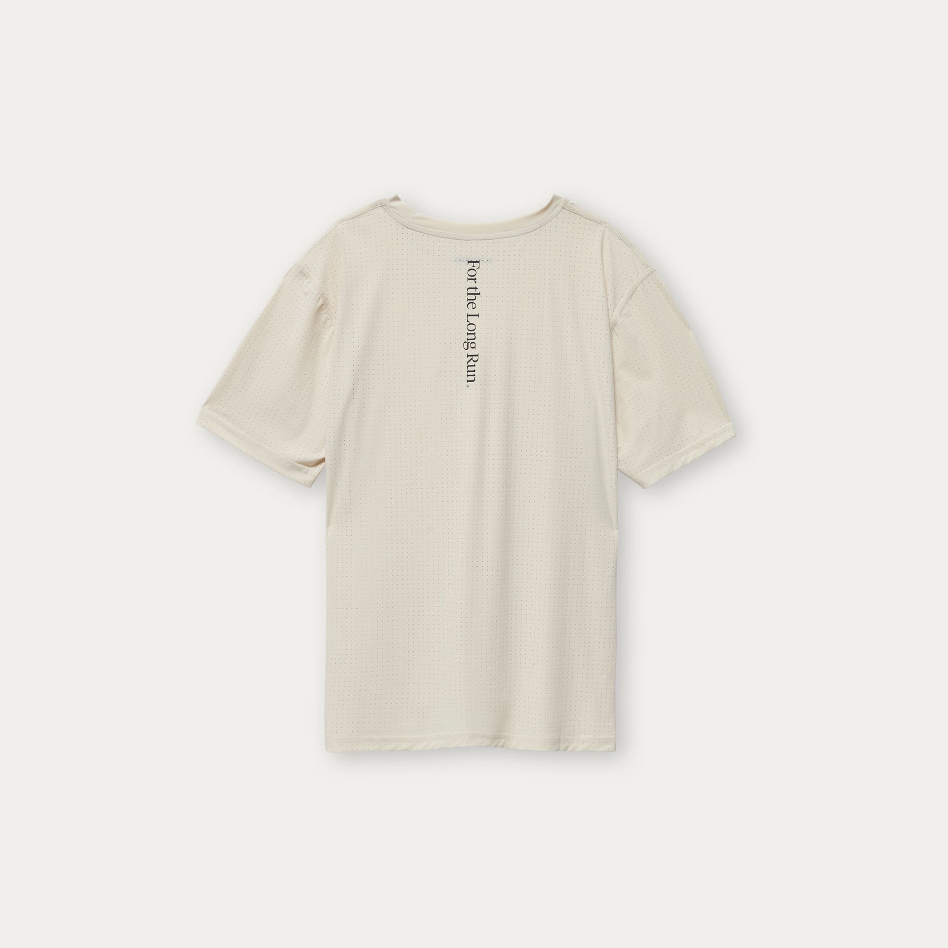Perforated Performance Short Sleeve - Sand